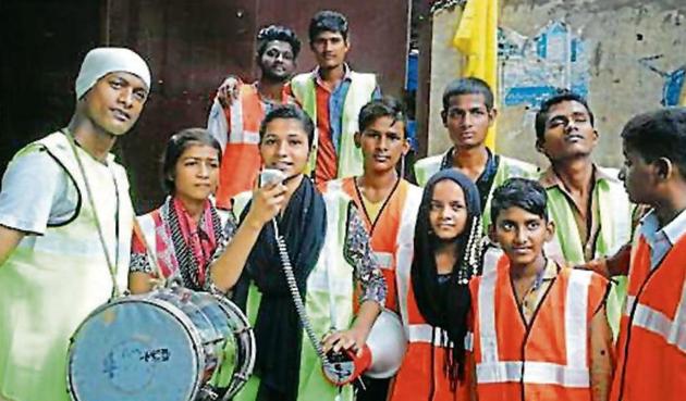 The slum kids will perform at Sophia college on Monday. The slum kids will perform at Sophia college on Monday.