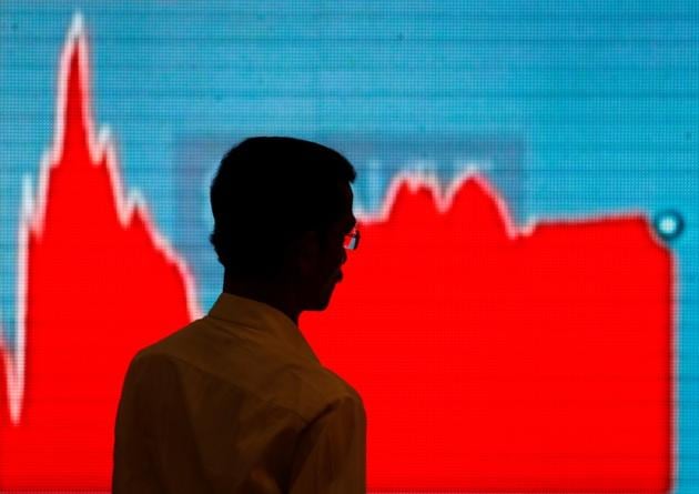 The Nifty PSU bank index was trading lower by 7.18% at 3035.70 on Monday afternoon. (REUTERS)