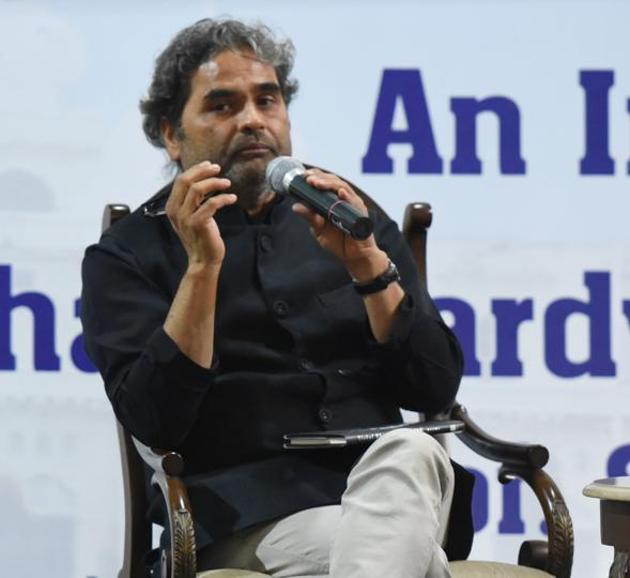 Vishal Bhardwaj in Lucknow.(Subhankar Chakraborty/HT Photo)