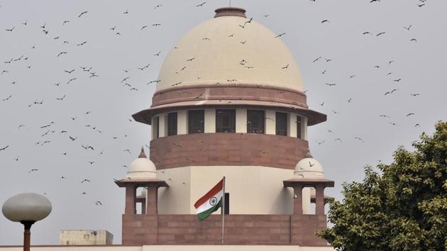A view of Supreme Court building in New Delhi.(Sonu Mehta/HT PHOTO)