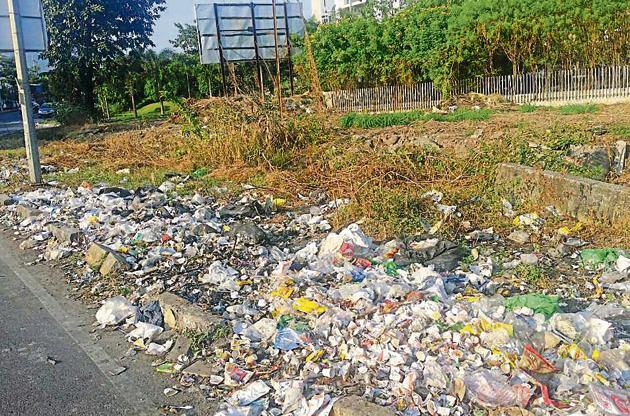 Hinjewadi residents claim that the area lacks infrastructure to deal with garbage. (HT PHOTO) Hinjewadi residents claim that the area lacks infrastructure to deal with garbage. (HT PHOTO)