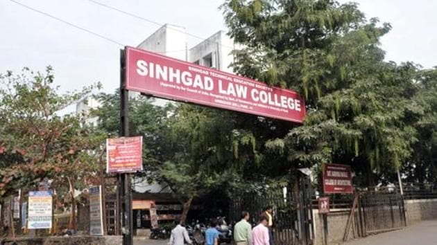 Sinhgad Institute, Ambegaon Campus in Pune.(HT PHOTO)