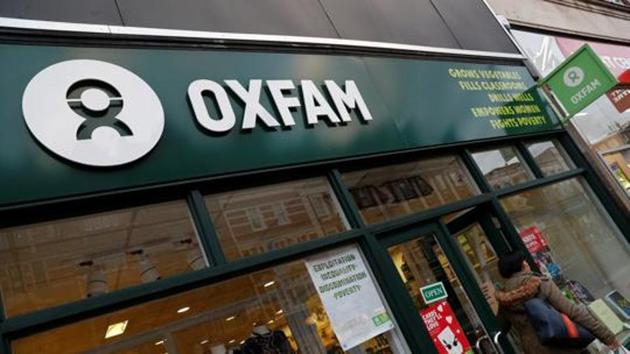 A sign is seen above a branch of Oxfam in London. Oxfam has unveiled an action plan to tackle sexual harassment and abuse, and agreed not to bid for any more state funds until reforms were in place. (Reuters File Photo) A sign is seen above a branch of Oxfam in London. Oxfam has unveiled an action plan to tackle sexual harassment and abuse, and agreed not to bid for any more state funds until reforms were in place. (Reuters File Photo)