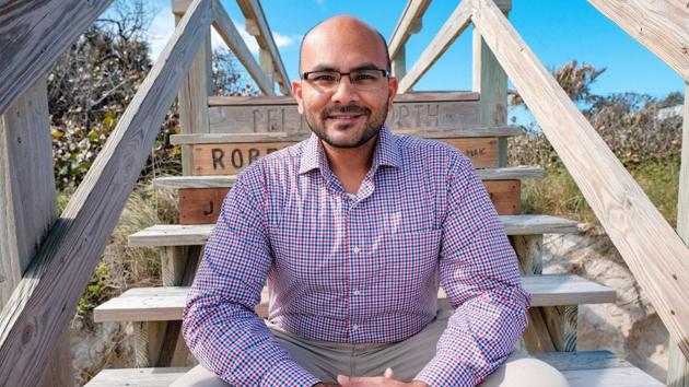 A graduate of UCLA with a degree in economics, Patel began his career in technology, with strategy and consulting roles at Deloitte, Genentech and the Santa Clara County social services agency. (Sanjay Patel/Facebook) A graduate of UCLA with a degree in economics, Patel began his career in technology, with strategy and consulting roles at Deloitte, Genentech and the Santa Clara County social services agency. (Sanjay Patel/Facebook)