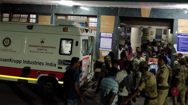 According to doctors at Deenanath, DSK was on ventilator, which was removed on Sunday itself, and is being given the oxygen therapy. (HT FILE PHOTO) According to doctors at Deenanath, DSK was on ventilator, which was removed on Sunday itself, and is being given the oxygen therapy. (HT FILE PHOTO)