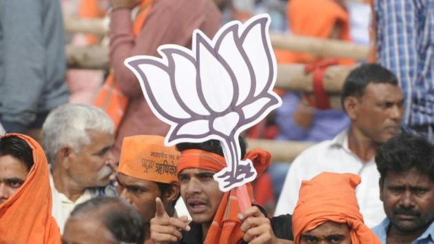 The BJP waited till the penultimate day to declare its candidates for the two Lok Sabha seats . (HT File Photo) The BJP waited till the penultimate day to declare its candidates for the two Lok Sabha seats . (HT File Photo)