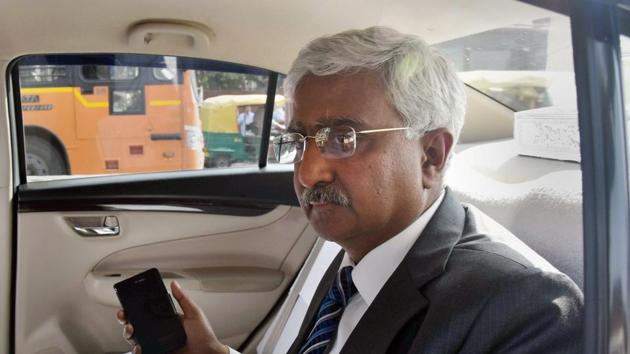 Delhi chief secretary Anshu Prakash leaves after meeting Lt Governor Anil Baijal. Prakash has alleged AAP MLAs assaulted him. (PTI Photo) Delhi chief secretary Anshu Prakash leaves after meeting Lt Governor Anil Baijal. Prakash has alleged AAP MLAs assaulted him. (PTI Photo)