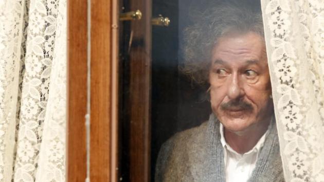 In this image released by National Geographic, Geoffrey Rush portrays Albert Einstein in the National Geographic miniseries, Genius.(AP)