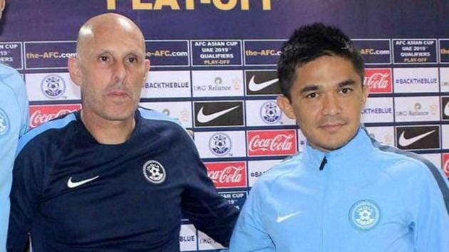 Stephen Constantine whose second stint with the Indian football team started in 2015 will continue in his post.(PTI)