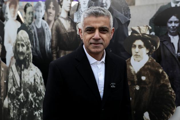 File photo of London mayor Sadiq Khan. (Reuters)