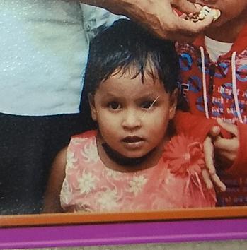 The incident took place when Priti Ramesh Sharma, 3, was playing outside her house. The incident took place when Priti Ramesh Sharma, 3, was playing outside her house.