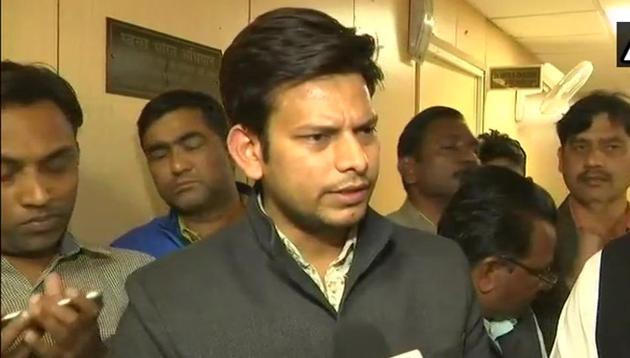 Aam Aadmi Party legislator Prakash Jarwal. (Twitter/ANI Photo) Aam Aadmi Party legislator Prakash Jarwal. (Twitter/ANI Photo)