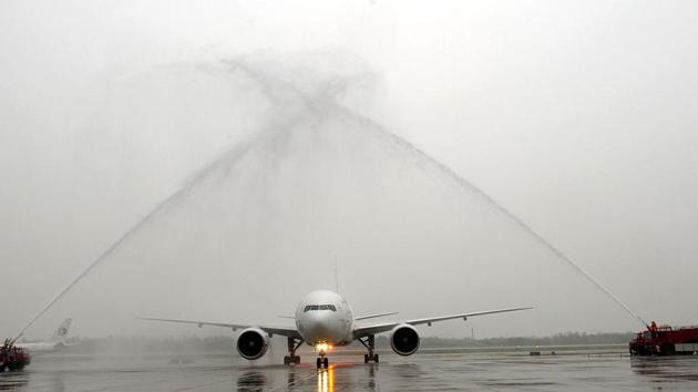 Only half of the long-haul flights leaving Paris on Thursday will be going ahead, according to the Air France forecast. (AFP File Photo) Only half of the long-haul flights leaving Paris on Thursday will be going ahead, according to the Air France forecast. (AFP File Photo)