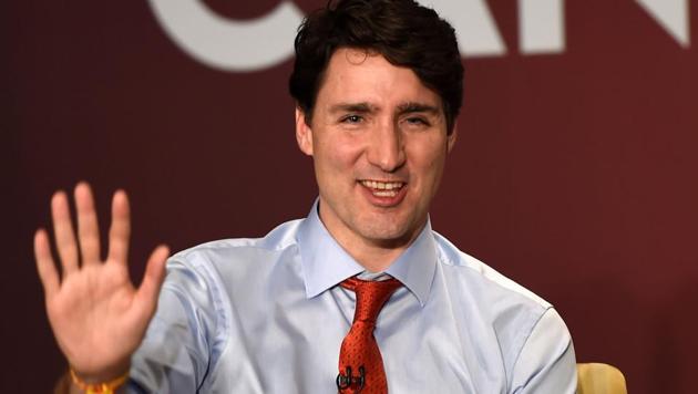 Canadian Prime Minister Justin Trudeau is scheduled to pay obeisance at the Golden Temple along with his family after landing at Sri Guru Ram Das Jee International Airport around 10:30am.(AFP)