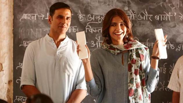 Sonam Kapoor plays Pari Walia in PadMan.