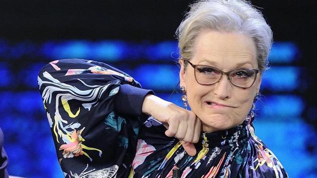 Actor Meryl Streep attends the Italian State Television TV talk Show Che Tempo Che Fa hosted by Fabio Fazio in Milan, Italy. (AP) Actor Meryl Streep attends the Italian State Television TV talk Show Che Tempo Che Fa hosted by Fabio Fazio in Milan, Italy. (AP)