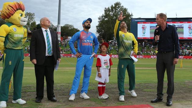 South Africa won the toss and chose to bowl in overcast conditions vs India in Centurion. (BCCI)