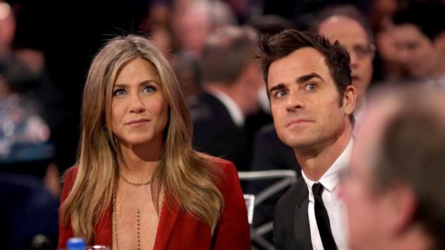 Jennifer Aniston and Justin Theroux are separating after two years of marriage, they said in a statement to AFP on Thursday, February 15, 2018.(AFP)