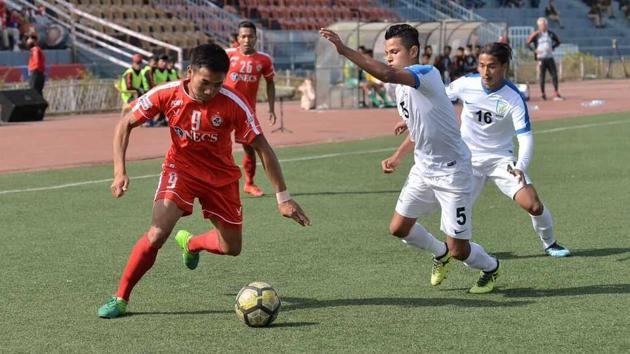Aizawl FC defeated Indian Arrows 3-0 in their I-League encounter on Friday. (AIFF) Aizawl FC defeated Indian Arrows 3-0 in their I-League encounter on Friday. (AIFF)