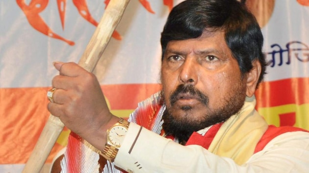 Union minister of state for social justice and empowerment Ramdas Athawale.