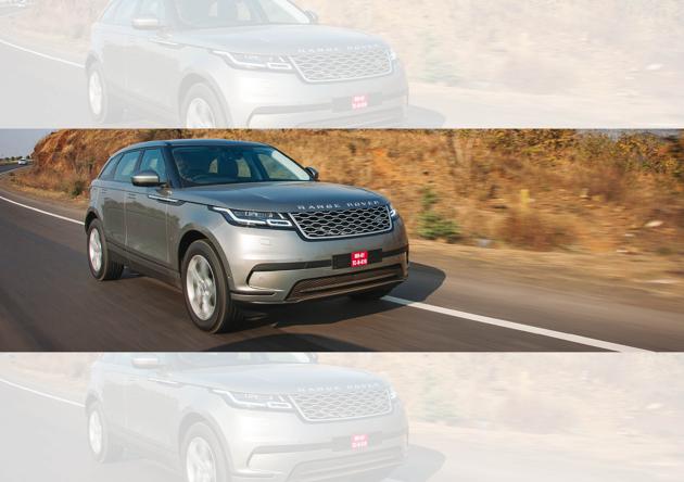 The Velar has designer looks