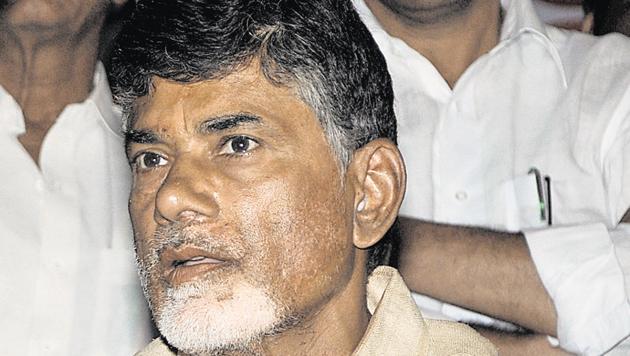 Telugu Desam P arty president N Chandrababu Naidu(Sonu Mehta/HT File Photo)