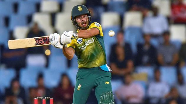 Farhaan Behardien remained unbeaten on 16(10) in South Africa’s six-wicket win over India in the second T20 in Centurion.(AFP)