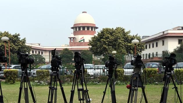 Justice Roy’s statement is the first time that any judge of the Supreme Court has publicly spoken about the problem plaguing the top court. (Sonu Mehta/HT File Photo) Justice Roy’s statement is the first time that any judge of the Supreme Court has publicly spoken about the problem plaguing the top court. (Sonu Mehta/HT File Photo)