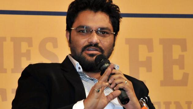 Babul Supriyo during Inauguration of Shabdotsav,literary Festival at Symbiosis, Viman Nagar in Pune. Babul Supriyo during Inauguration of Shabdotsav,literary Festival at Symbiosis, Viman Nagar in Pune.