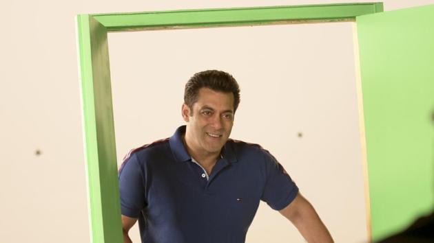 Actor Salman Khan during the shooting of a promo for his upcoming television show 10 Ka Dum in Mumbai on Feb 14, 2018. (IANS) Actor Salman Khan during the shooting of a promo for his upcoming television show 10 Ka Dum in Mumbai on Feb 14, 2018. (IANS)