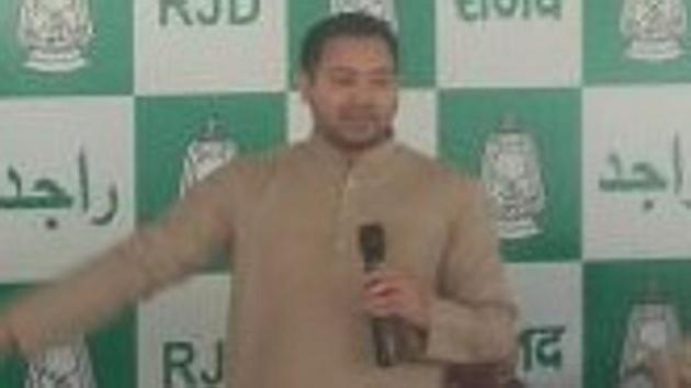 File photo of Rashtriya Janata Dal leader Tejashwi Yadav in Patna. (HT Photo) File photo of Rashtriya Janata Dal leader Tejashwi Yadav in Patna. (HT Photo)