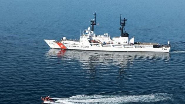 The Coast Guard Cutter Midgett, a 378-foot high-endurance cutter homeported in Seattle, transits the Strait of Juan de Fuca enroute to Seattle, Washington, US. (Reuters file photo) The Coast Guard Cutter Midgett, a 378-foot high-endurance cutter homeported in Seattle, transits the Strait of Juan de Fuca enroute to Seattle, Washington, US. (Reuters file photo)