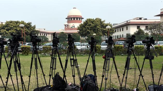 The bench headed by the CJI will have justices AK Sikri, AM Khanwilkar, DY Chandrachud and Ashok Bhushan as members. (Sonu Mehta/HT File Photo) The bench headed by the CJI will have justices AK Sikri, AM Khanwilkar, DY Chandrachud and Ashok Bhushan as members. (Sonu Mehta/HT File Photo)
