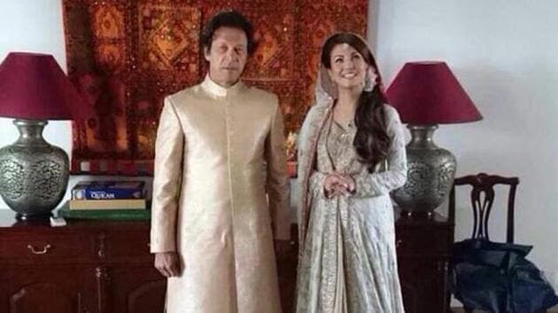 Imran Khan, cricketer-turned-politician, tied the knot with his second wife, former BBC journalist Reham Khan.(Twitter)