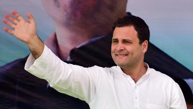 Congress president Rahul Gandhi waves to supporters during an election rally ahead of the Meghalaya election at Mendipathar on February 20. (AFP Photo) Congress president Rahul Gandhi waves to supporters during an election rally ahead of the Meghalaya election at Mendipathar on February 20. (AFP Photo)