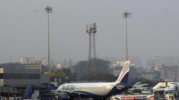 On Friday, the apex court had rejected IndiGo’s plea challenging a Delhi High Court order to shift its some of its flights from Terminal 1 (T1) of the IGI Airport to Terminal 2 (T2). (Hindustan Times) On Friday, the apex court had rejected IndiGo’s plea challenging a Delhi High Court order to shift its some of its flights from Terminal 1 (T1) of the IGI Airport to Terminal 2 (T2). (Hindustan Times)