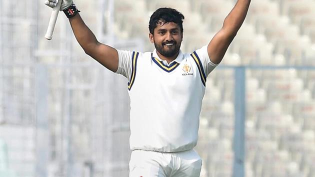 Karun Nair guided Karnataka to a comprehensive victory over Maharashtra in the Vijay Hazare Trophy final in New Delhi on Saturday. (PTI) Karun Nair guided Karnataka to a comprehensive victory over Maharashtra in the Vijay Hazare Trophy final in New Delhi on Saturday. (PTI)
