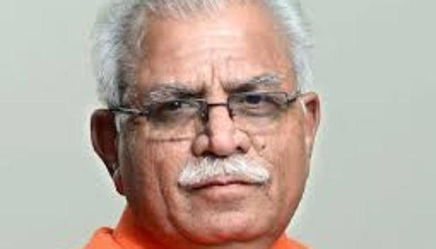 Haryana chief minister Manohar Lal Khattar (HT FIle) Haryana chief minister Manohar Lal Khattar (HT FIle)