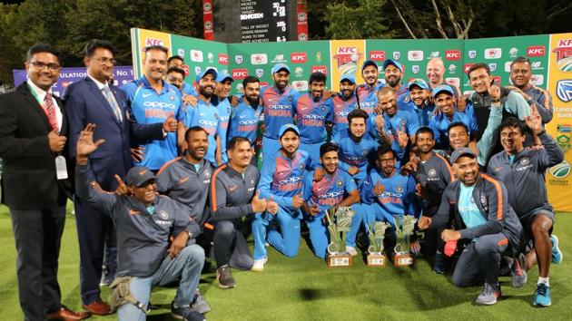 India defeated South Africa by seven runs to win the Twenty20 series 2-1 and end the tour on an ultimate high. (BCCI)