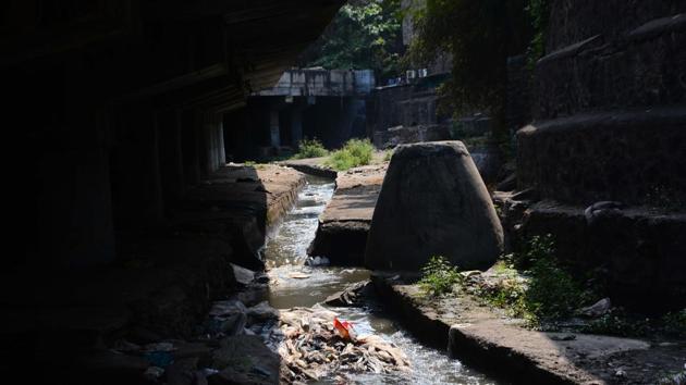 Canal near Ganesh peth where bodies were found. (SHANKAR NARYAN/HT PHOTO) Canal near Ganesh peth where bodies were found. (SHANKAR NARYAN/HT PHOTO)