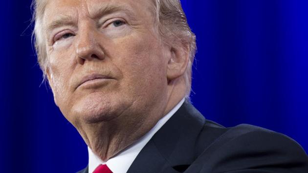 US President Donald Trump speaks during the 2018 Conservative Political Action Conference (CPAC) at National Harbor in Oxon Hill, Maryland. (AFP Photo) US President Donald Trump speaks during the 2018 Conservative Political Action Conference (CPAC) at National Harbor in Oxon Hill, Maryland. (AFP Photo)