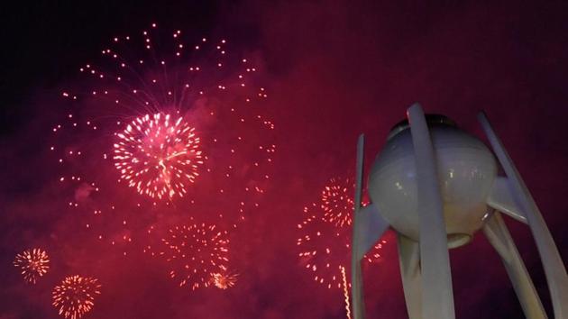 The festivities marked an end to the 16-day event in Pyeongchang. (REUTERS)