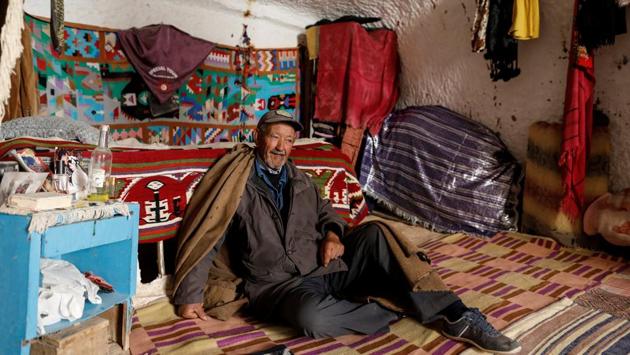“Our home was open for tourists to visit, but now with the lack of tourists we don't earn anything. I don't want to leave my house, it's where I grew up,” Tayeb, 76, said. Tourism across Tunisia is still recovering from a sharp decline after the country’s 2011 Arab Spring uprising and major attacks targeting tourists in Tunis and Sousse in 2015. (Zohra Bensemra / REUTERS) “Our home was open for tourists to visit, but now with the lack of tourists we don't earn anything. I don't want to leave my house, it's where I grew up,” Tayeb, 76, said. Tourism across Tunisia is still recovering from a sharp decline after the country’s 2011 Arab Spring uprising and major attacks targeting tourists in Tunis and Sousse in 2015. (Zohra Bensemra / REUTERS)