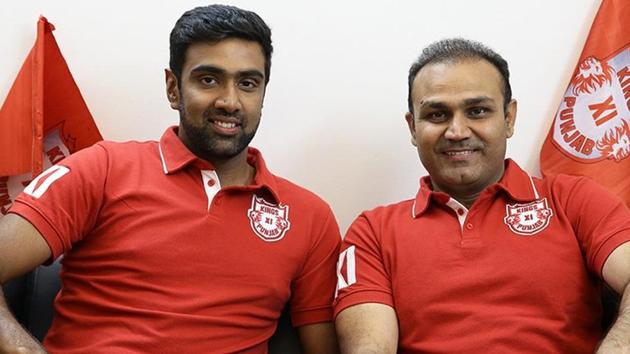 R Ashwin was named the Kings XI Punjab captain by the Indian Premier League franchise’s mentor Virender Sehwag. (Twitter) R Ashwin was named the Kings XI Punjab captain by the Indian Premier League franchise’s mentor Virender Sehwag. (Twitter)