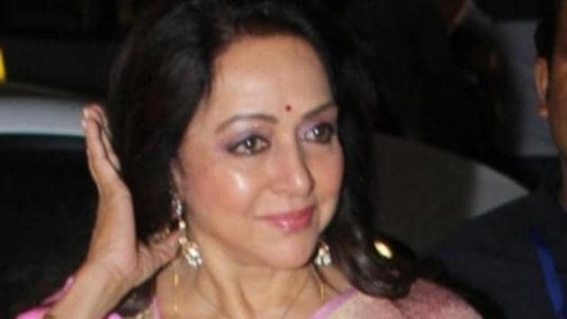 Hema Malini is the BJP MP in Mathura. The state government is planning to organise Rangotsav in Mathura and Barsana to commemorate the traditional Latthmaar Holi.(IANS File Photo)