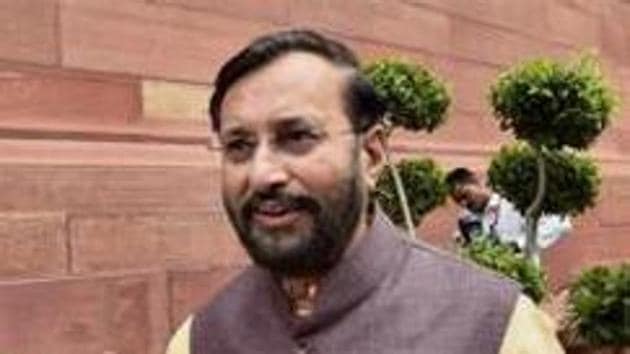 The government is going to reduce the syllabus of NCERT textbooks in the coming two to three years, Human Resource Development Minister Prakash Javadekar announced on Monday.(PTI file) The government is going to reduce the syllabus of NCERT textbooks in the coming two to three years, Human Resource Development Minister Prakash Javadekar announced on Monday.(PTI file)