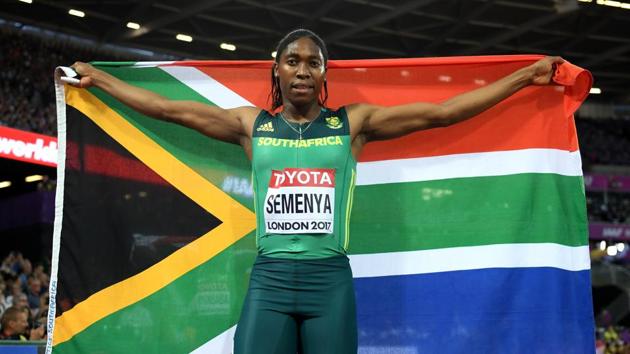 File -- Caster Semenya of South Africa celebrates winning gold in the Women's 800 Metres final during day ten of the 16th IAAF World Athletics Championships (London 2017) at The London Stadium on August 13, 2017.(Getty Images) File -- Caster Semenya of South Africa celebrates winning gold in the Women's 800 Metres final during day ten of the 16th IAAF World Athletics Championships (London 2017) at The London Stadium on August 13, 2017.(Getty Images)