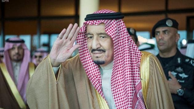 Saudi Arabia's King Salman bin Abdulaziz Al Saud gestures as he attends Janadriyah Festival on the northern outskirts of Riyadh, Saudi Arabia, on February 7, 2018. (Reuters) Saudi Arabia's King Salman bin Abdulaziz Al Saud gestures as he attends Janadriyah Festival on the northern outskirts of Riyadh, Saudi Arabia, on February 7, 2018. (Reuters)