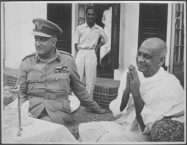Sardar Patel with Maharaja Hari Singh, 1948. Hari Singh inherited and held together an extremely diverse geographical entity and its people (Photo division/PIB) Sardar Patel with Maharaja Hari Singh, 1948. Hari Singh inherited and held together an extremely diverse geographical entity and its people (Photo division/PIB)