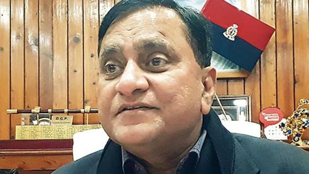 Director general of police, OP Singh.(HT Photo) Director general of police, OP Singh.(HT Photo)